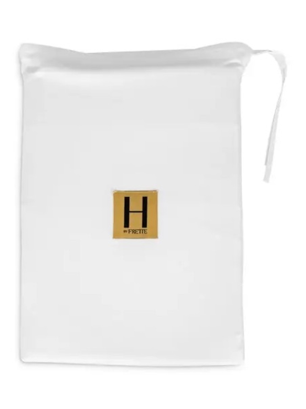 Frette  flat sheet White  new in bag with Gold Emblem PR2-100